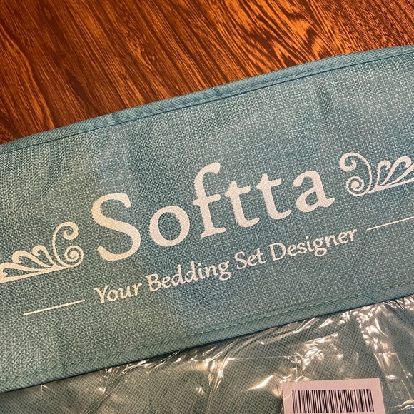 NEW Softta Vintage Tassel Bedding Set Green, Twin, 3 pc Duvet Cover Set, Cotton - Picture 2 of 8